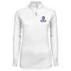 Thumbnail image for  Syntrel Womens White Interlock 1/4 Zip