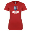 Thumbnail image for  Next Level Womens Red Boyfriend Tee