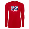 Thumbnail image for  Under Armour Red Long Sleeve Tech Tee