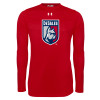 Thumbnail image for  Under Armour Red Long Sleeve Tech Tee