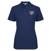 Thumbnail image for  Womens Silk Touch Navy Pique Polo