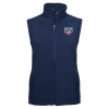 Thumbnail image for  Navy Fleece Full Zip Vest