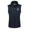Thumbnail image for  Womens Navy Fleece Full Zip Vest