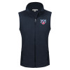 Thumbnail image for  Womens Navy Fleece Full Zip Vest