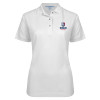 Thumbnail image for  Womens Silk Touch White Pique Polo