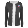 Thumbnail image for  Womens Charcoal Cardigan Sweater