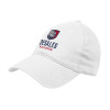 Thumbnail image for  White Unstructured Adjustable Low Profile Hat