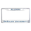 Thumbnail image for  Alumni Metal License Plate Frame in Chrome