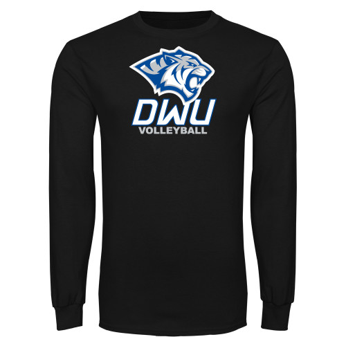 Dakota Wesleyan Black Long Sleeve T Shirt