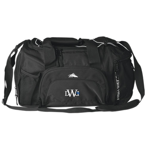 Dakota Wesleyan High Sierra Black Switch Blade Duffel