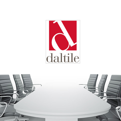 2 ft x 4 ft Fan WallSkinz-Daltile Stacked Logo