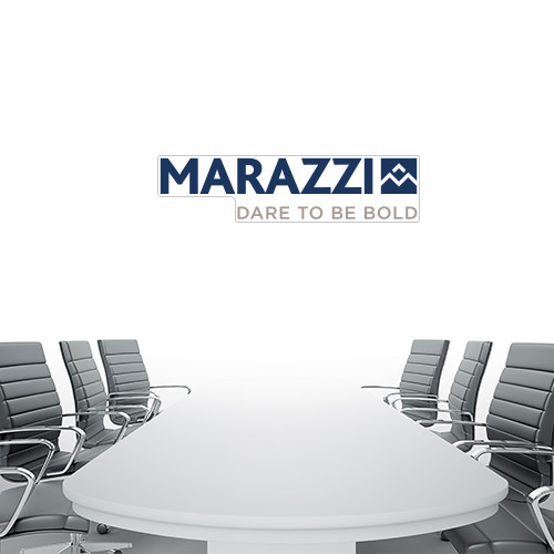 2 ft x 4 ft Fan WallSkinz-Marazzi Logo w/Tagline