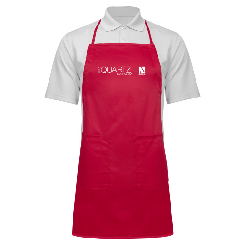 Full Length Red Apron-ONE Quartz Horizontal