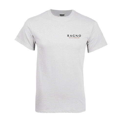 White T Shirt-Ragno w/Tagline
