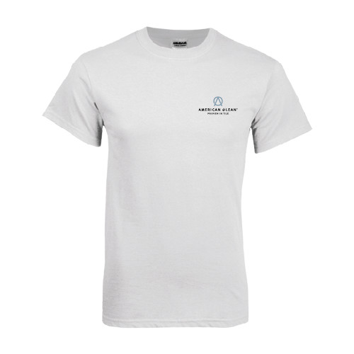 White T Shirt-American Olean w/Tagline