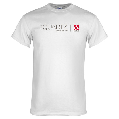 White T Shirt-ONE Quartz Horizontal