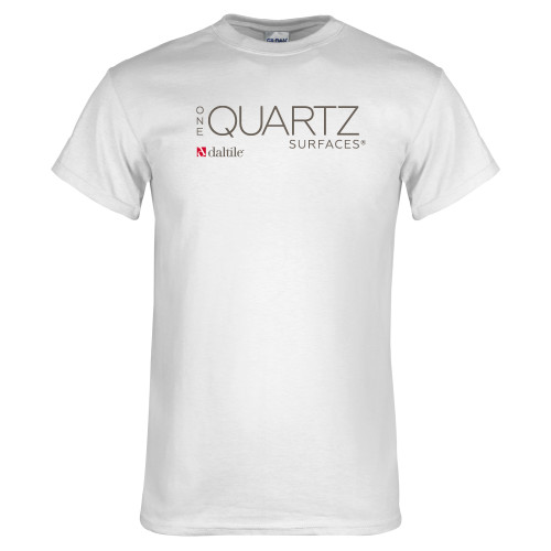 White T Shirt-ONE Quartz Vertical