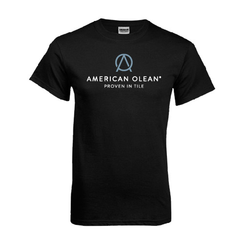 Black T Shirt-American Olean w/Tagline