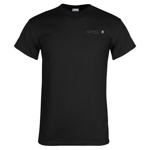 Black T Shirt-ONE Quartz Horizontal
