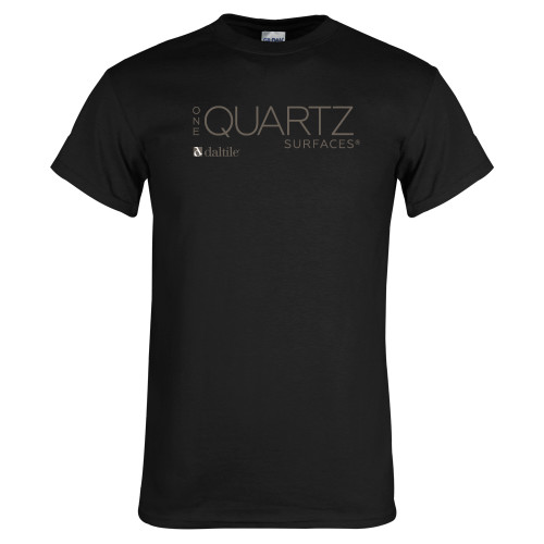 Black T Shirt-ONE Quartz Vertical
