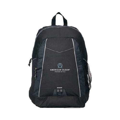 Black Impulse Backpack-American Olean w/Tagline