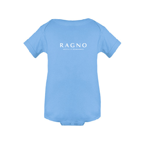 Light Blue Infant Onesie-Ragno w/Tagline