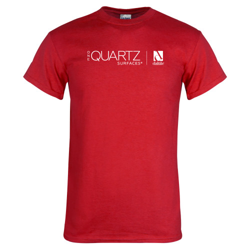 Red T Shirt-ONE Quartz Horizontal