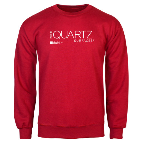 Red Fleece Crew-ONE Quartz Vertical