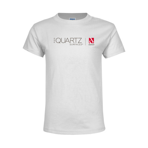 Youth White T Shirt-ONE Quartz Horizontal