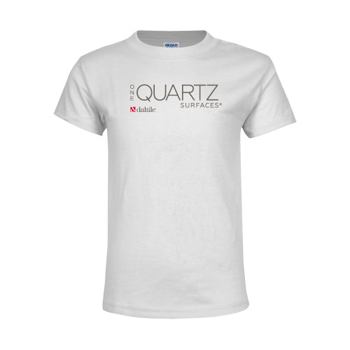 Youth White T Shirt-ONE Quartz Vertical
