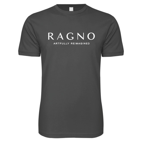 Next Level Charcoal SoftStyle T Shirt-Ragno w/Tagline
