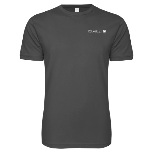 Next Level Charcoal SoftStyle T Shirt-ONE Quartz Horizontal
