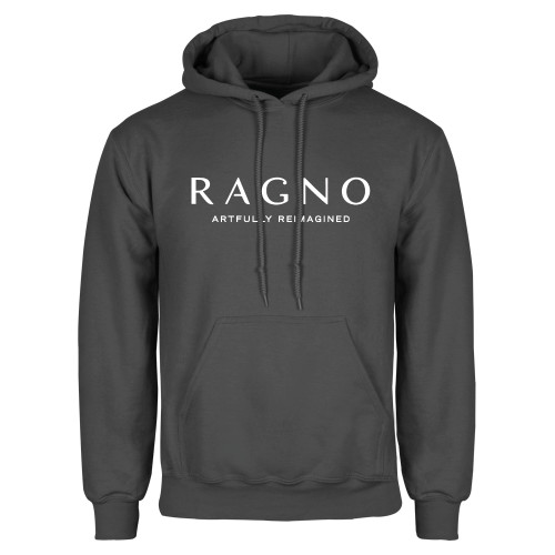 Charcoal Fleece Hoodie-Ragno w/Tagline