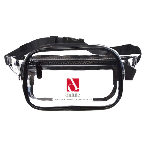 Clear Fanny Pack-Daltile Stacked Logo w/Tagline