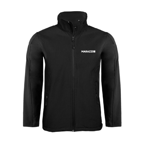 Black Softshell Jacket-Marazzi