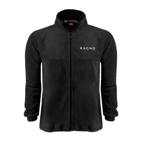 Black Fleece Full Zip Jacket-Ragno