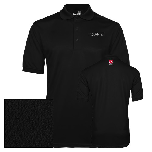 Black Dry Mesh Polo-ONE Quartz Surfaces