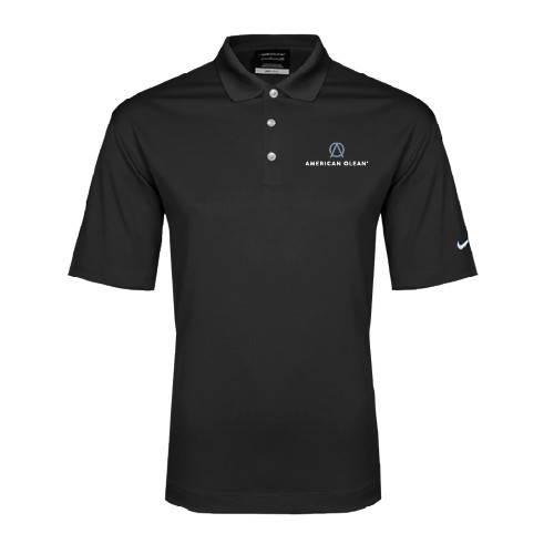 Nike Black Dri Fit Micro Pique 2.0 Polo-American Olean