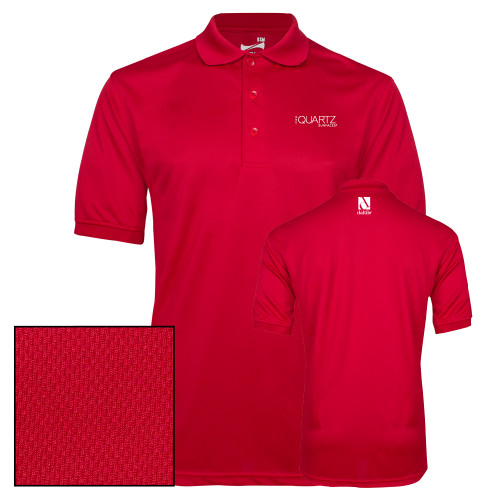 Red Dry Mesh Polo-ONE Quartz Surfaces