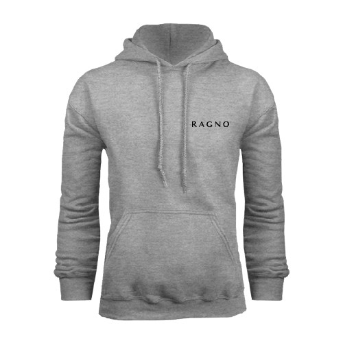 Grey Fleece Hoodie-Ragno