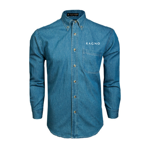 Denim Shirt Long Sleeve-Ragno
