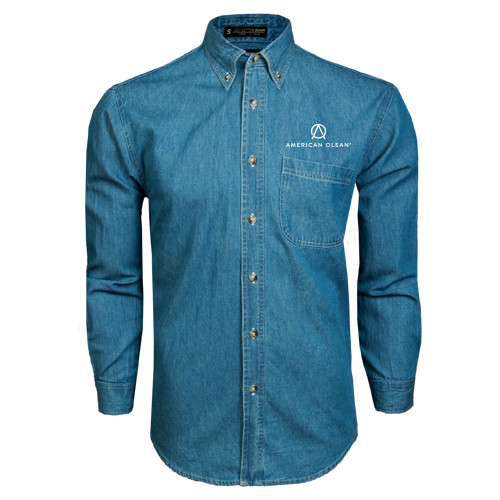 Denim Shirt Long Sleeve-American Olean