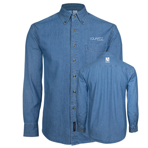 Denim Shirt Long Sleeve-ONE Quartz Surfaces