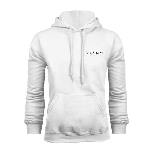 White Fleece Hoodie-Ragno