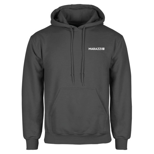 Charcoal Fleece Hoodie-Marazzi