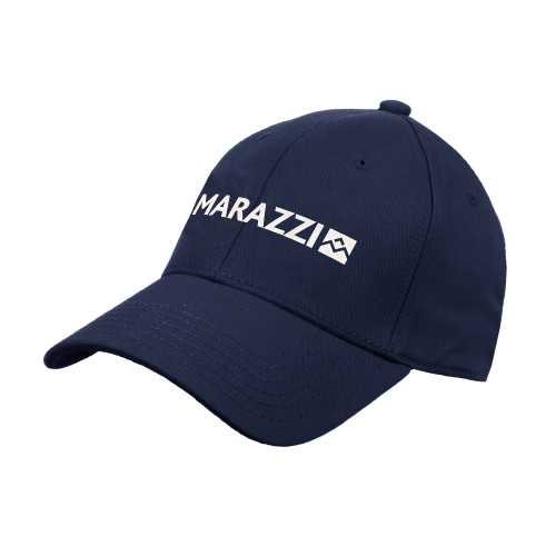 Navy Structured Adjustable Pro Style Hat-Marazzi