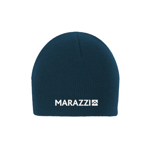Navy Knit Beanie-Marazzi