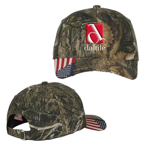 Mossy Oak Country DNA/AM Structured Hat-Daltile Stacked Logo