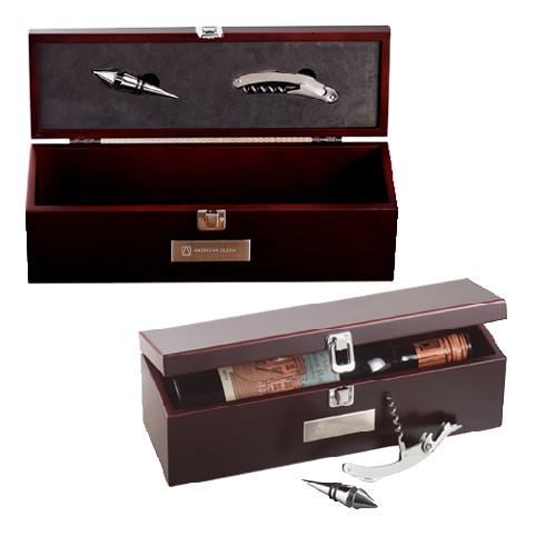 Napa Wine Case-American Olean Flat Engraved