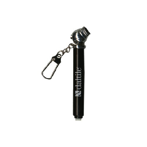 Mini Black Tire Gauge/Keychain-Daltile Flat Logo Engraved